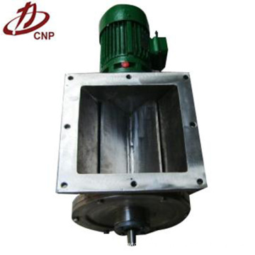 Industrial rotary pneumatic square discharge valve